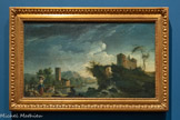 <center></center>- 6-
JEAN HENRY DIT HENRY D’ARLES, 1734 – 1784.
PAYSAGE PITTORESQUE, 1754.
Huile sur toile Achat 1851 - Inv. 960.7.1