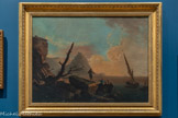 <center></center>-7-
JEAN HENRY DIT HENRY D’ARLES, 1734 – 1784.
MARINE PITTORESQUE.
Huile sur toile Achat 1851 - Inv. 981.4.3