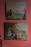 <center>Château d'Aulan.</center> L'Adoration des bergers et l'Ascension.