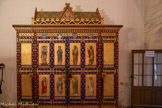 <center>Abbaye de Saint-Michel de Frigolet</center>Salle du chapitre ou salle capitulaire. Armoire du trésor.