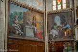 <center>Église Saint-Étienne</center>A droite, les deux évangélistes Saint Marc et saint Matthieu