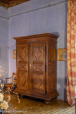 <center>Château de Lourmarin</center>Chambre d'honneur, dite des hommes.