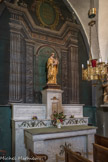 <center>Brantes</center>Église paroissiale Saint Sidoine. Autel de la Vierge.