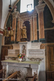 <center>Brantes</center>Église paroissiale Saint Sidoine. Autel saint Joseph.