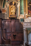 <center>Brantes</center>Église paroissiale Saint Sidoine.  Les stalles.